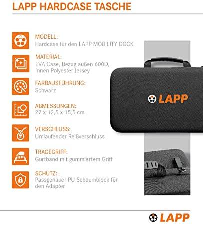Valise rigide LAPP MOBILITY pour chargeur Mobility Dock - (5555940007) Sacoche de rangement pour borne de recharge...-1