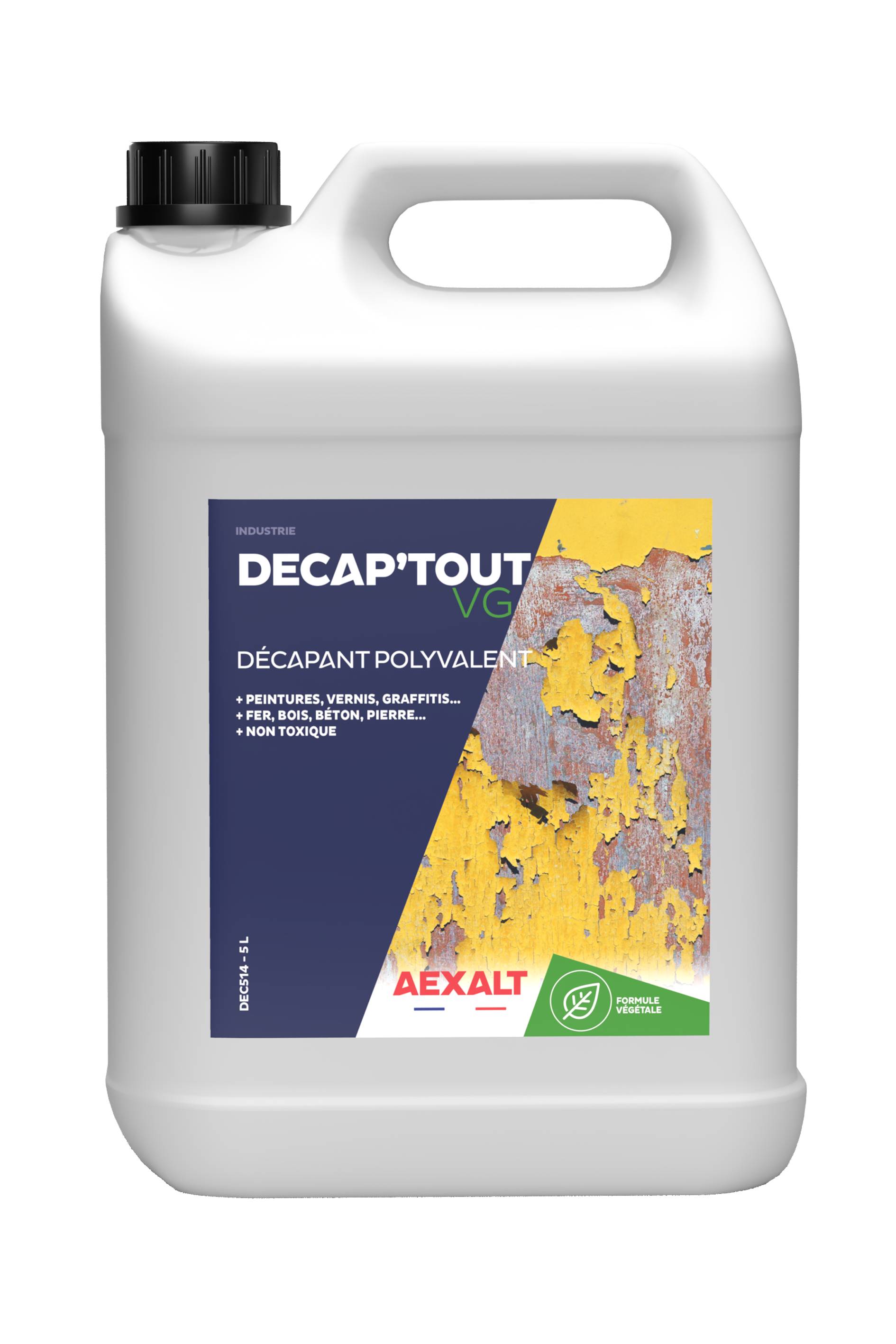 DÉCAP'TOUT VG - Décapant polyvalent base végétale - 5L-0