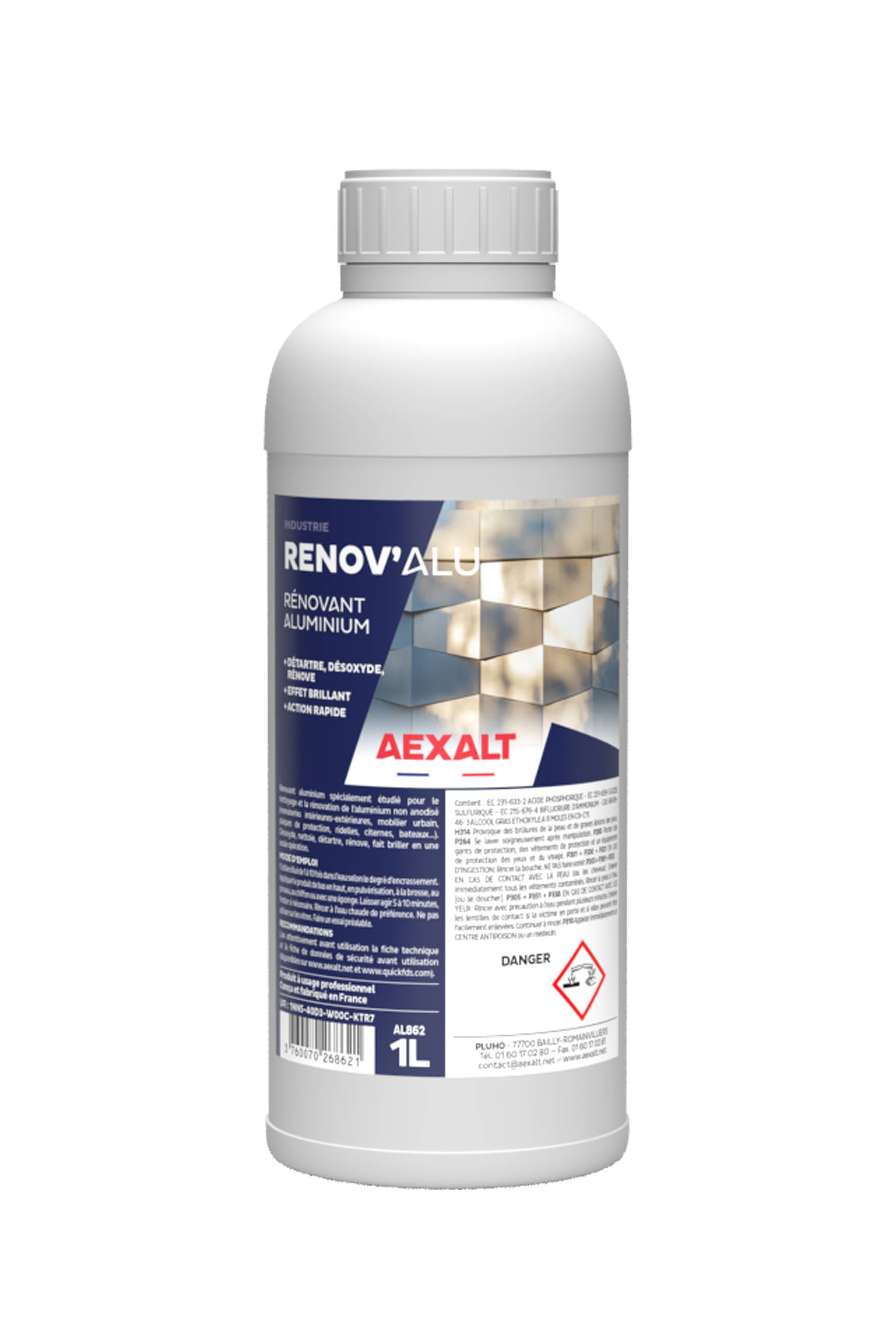 RÉNOV'ALU - Rénovant aluminium - 1L-0