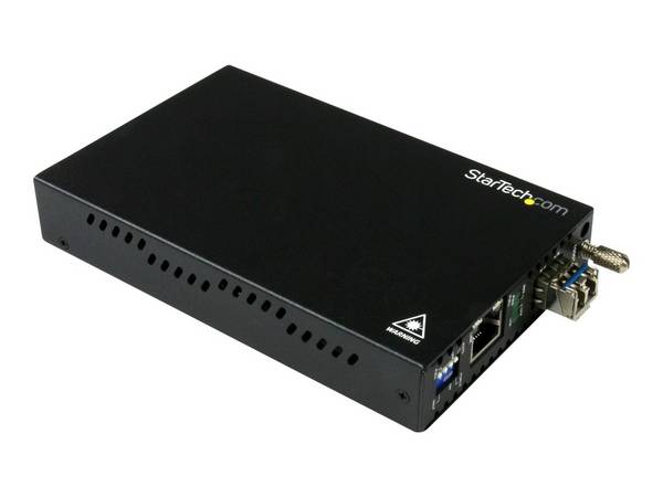 GbE Fiber Media Converter - SM LC 10 km