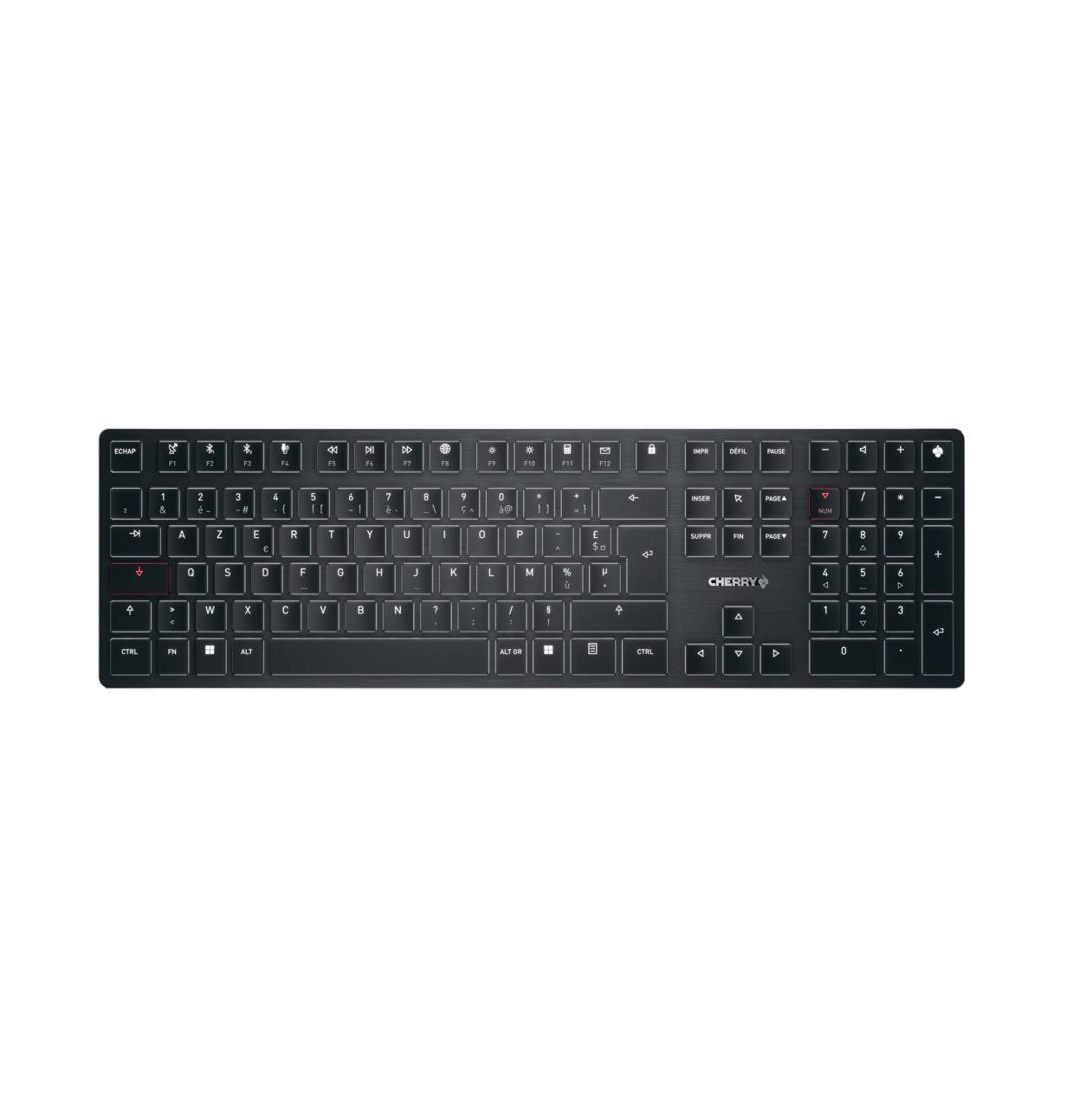 CHERRY Clavier KW X ULP ultra-plat filaire ou sans fil-0