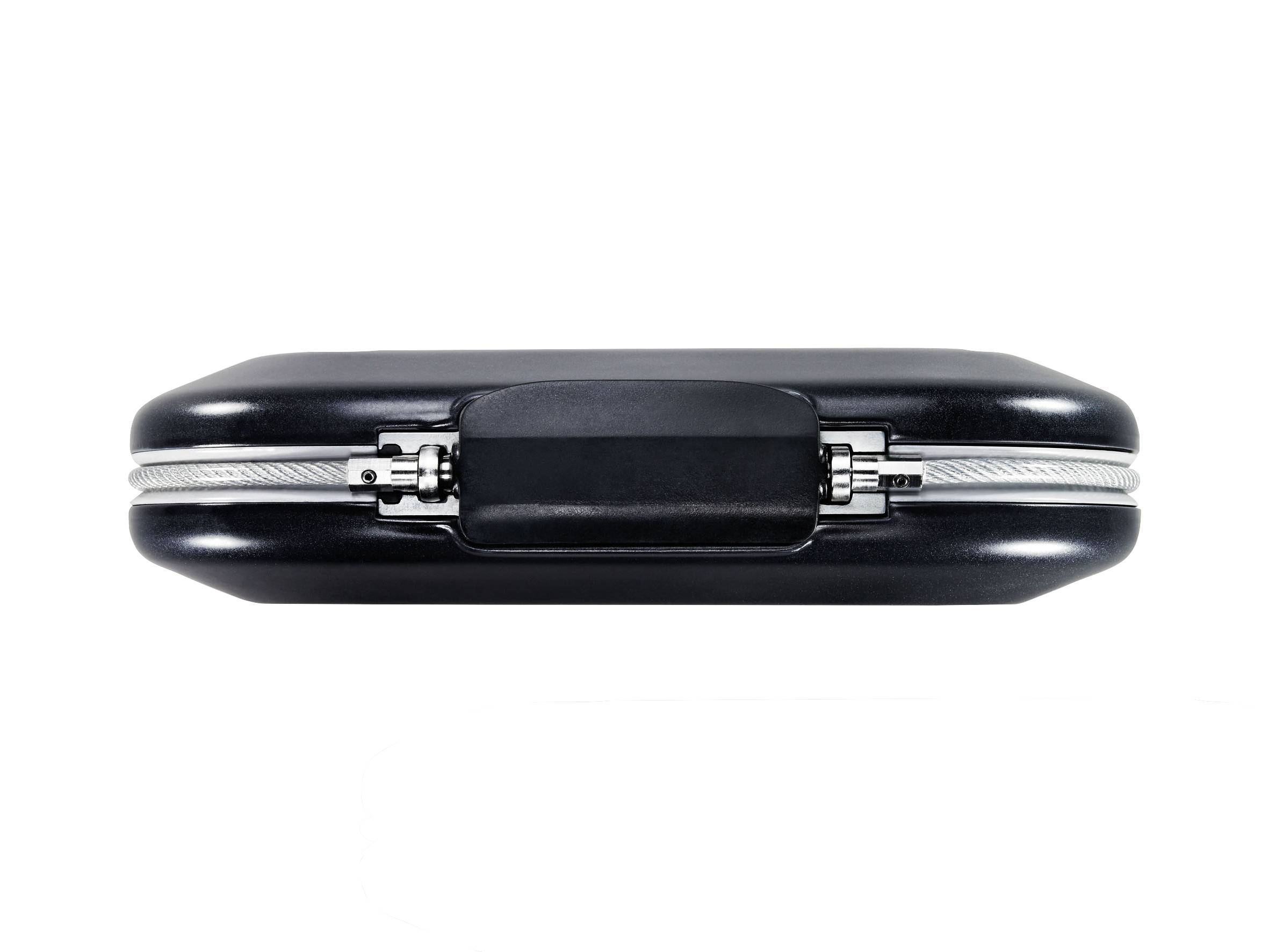 MASTER LOCK Mini Coffre-fort Portable [Avec Câble] [Combinaison] [Noir] 5900EURD-1