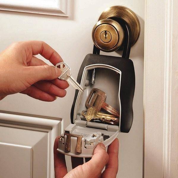 MASTER LOCK Boite à clés sécurisée [Format M] [Avec anse] - 5400EURD - Select Access Partagez vos clés en toute sécurité-1
