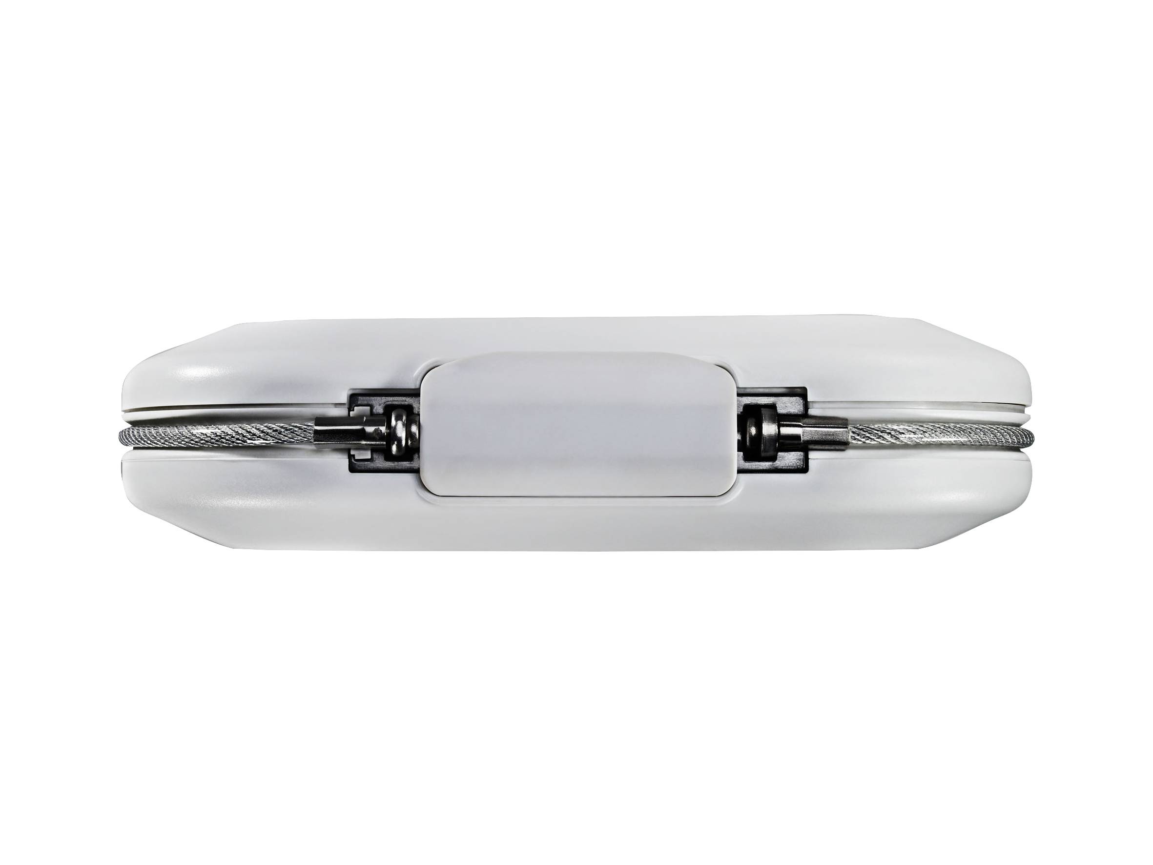 MASTER LOCK Mini Coffre-fort Portable [Avec Câble] [Combinaison] [Blanc] 5900EURDWHT-1