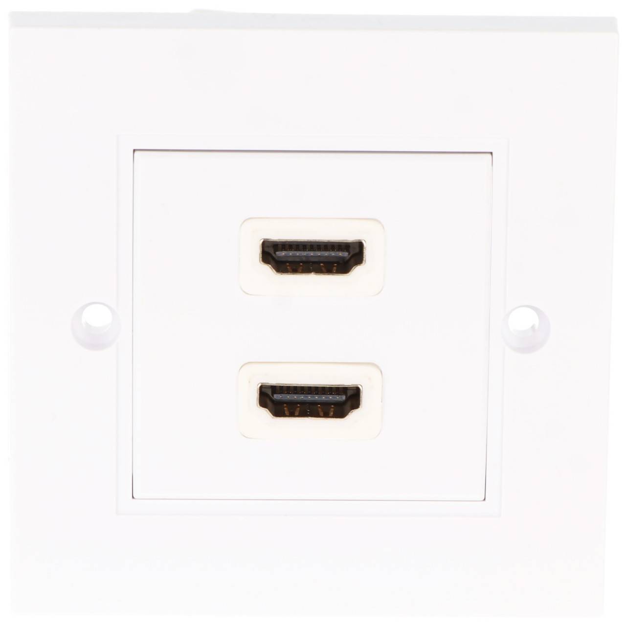 Prise murale HDMI™ 2x prise HDMI™ (Type A) > 2x prise HDMI™ (Type A) 86mm x 86mm-1
