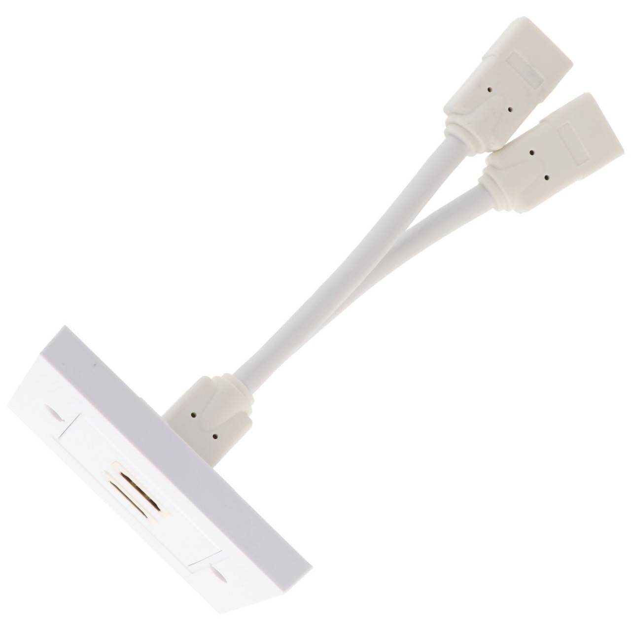 Prise murale HDMI™ 2x prise HDMI™ (Type A) > 2x prise HDMI™ (Type A) 86mm x 86mm-2
