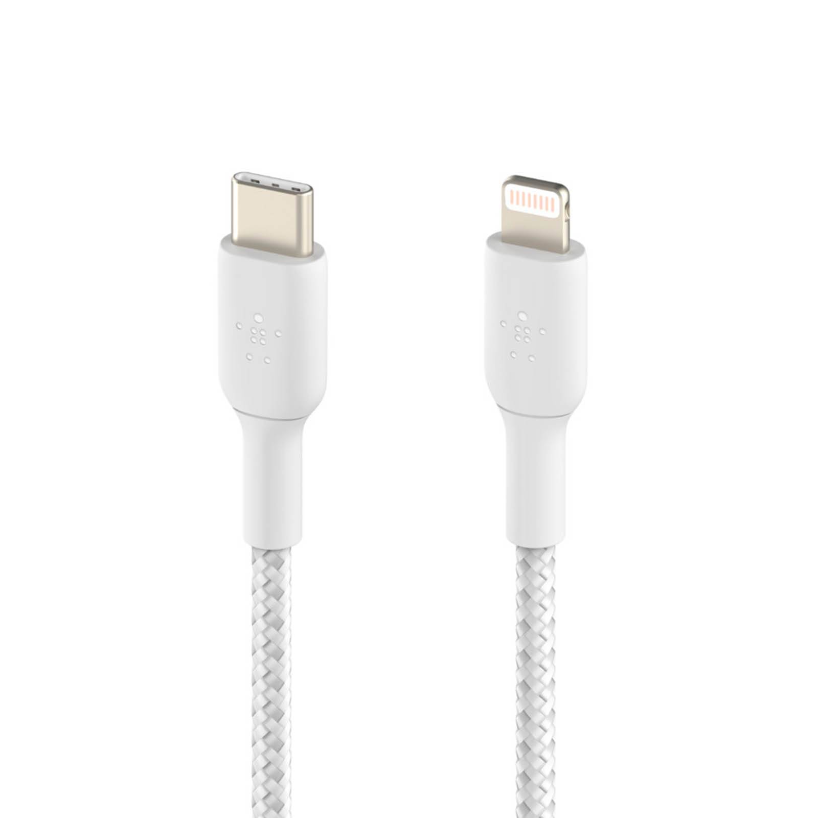 Câble USB-C vers Lightning 18W Power Delivery Nylon Tressé 1m-0