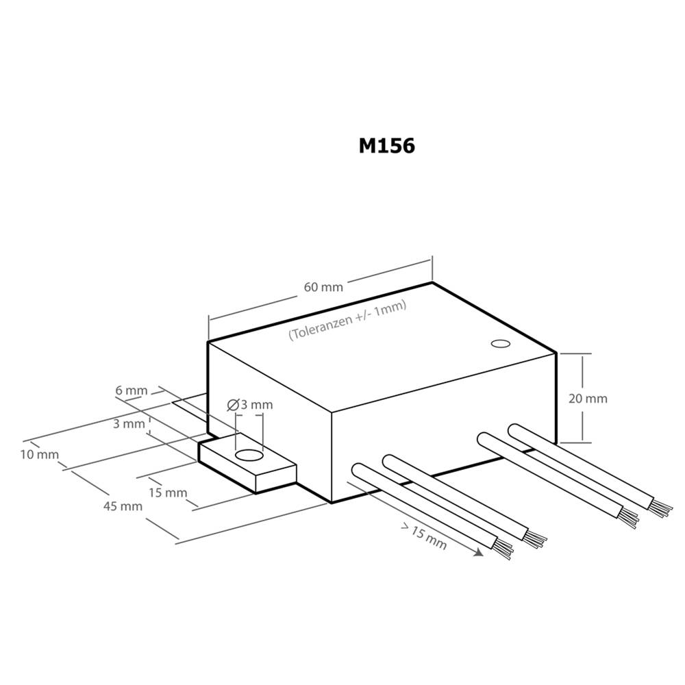 Régulateur de puissance kit monté Kemo M156 Puissance de sortie (détails) 6 A maxi 1 pc(s)-1