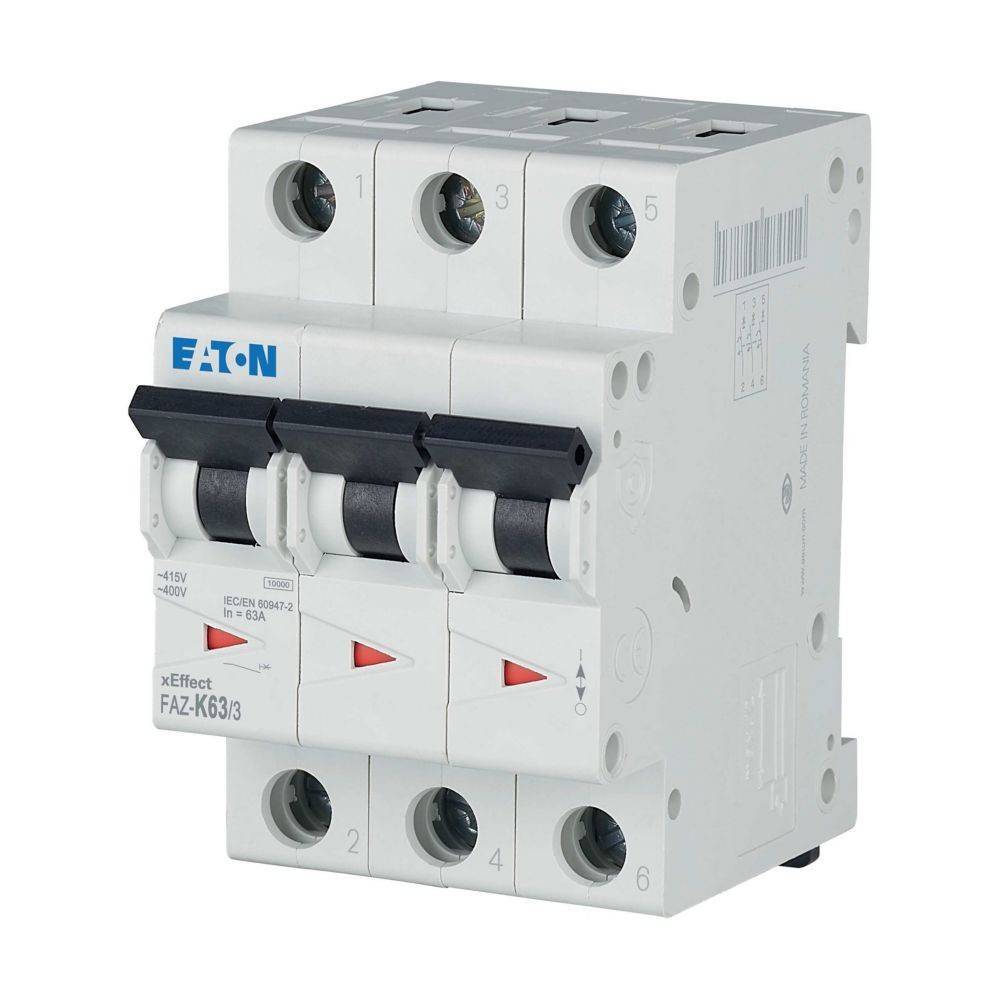 Disjoncteur EATON FAZ-K50/3-2