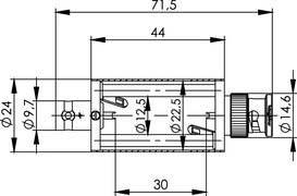 Adaptateur BNC Telegärtner J01008A0807 BNC femelle - BNC mâle 1 pc(s)-2