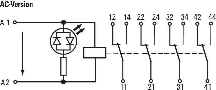 Weidmüller RCMKITP-I 115VAC 4CO LD Module relais Tension nominale: 115 V/AC Courant de commutation (max.): 6 A 4 inverse-1