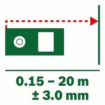 Bosch Home and Garden Zamo Set Premium Télémètre laser 20 m-1