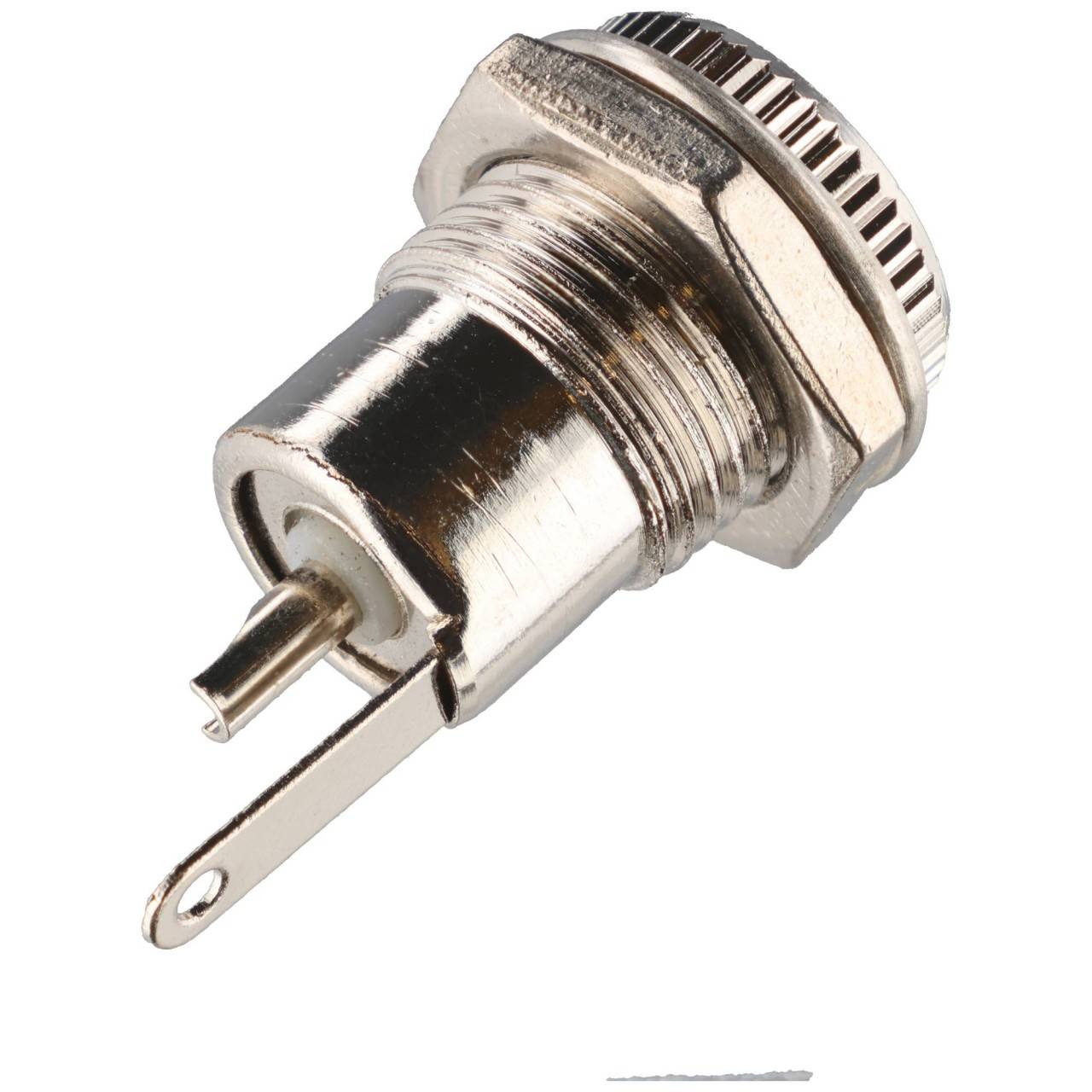 Prise de panneau CC Goobay - broche 2,1 mm, version métallique avec cosses à souder-2