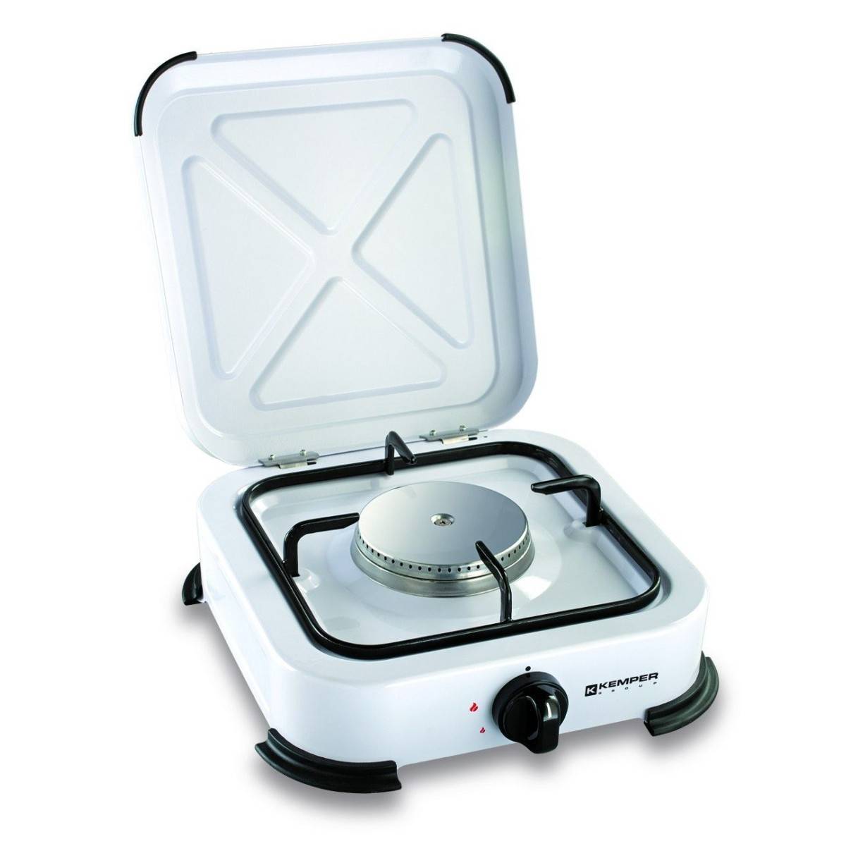 Cuisinière Gaz 1 Brûleur Kemper Compacte, émaillée, Butane/propane - Kemper-1