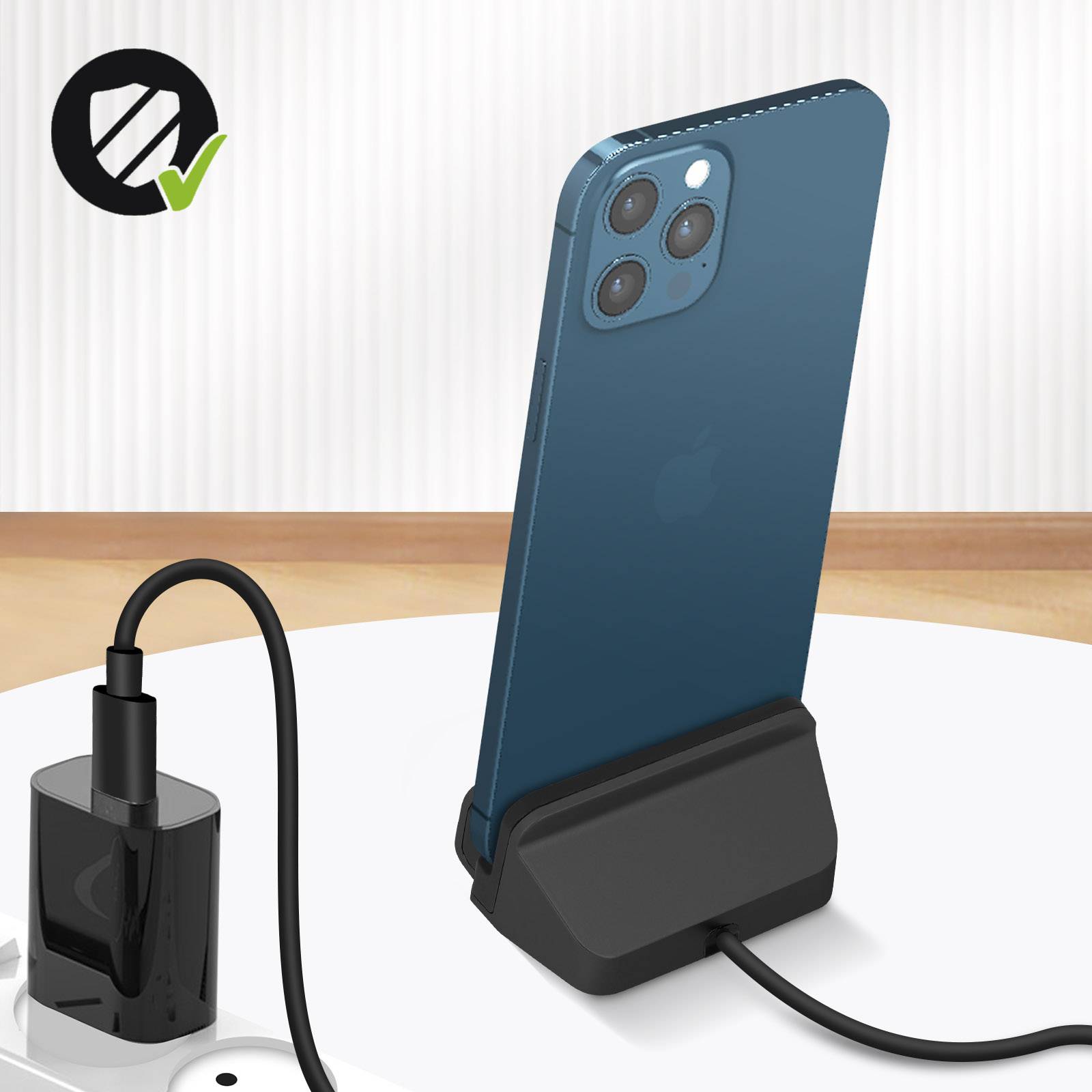 Dock de Charge Connecteur Lightning Charge Rapide et Synchronisation-3