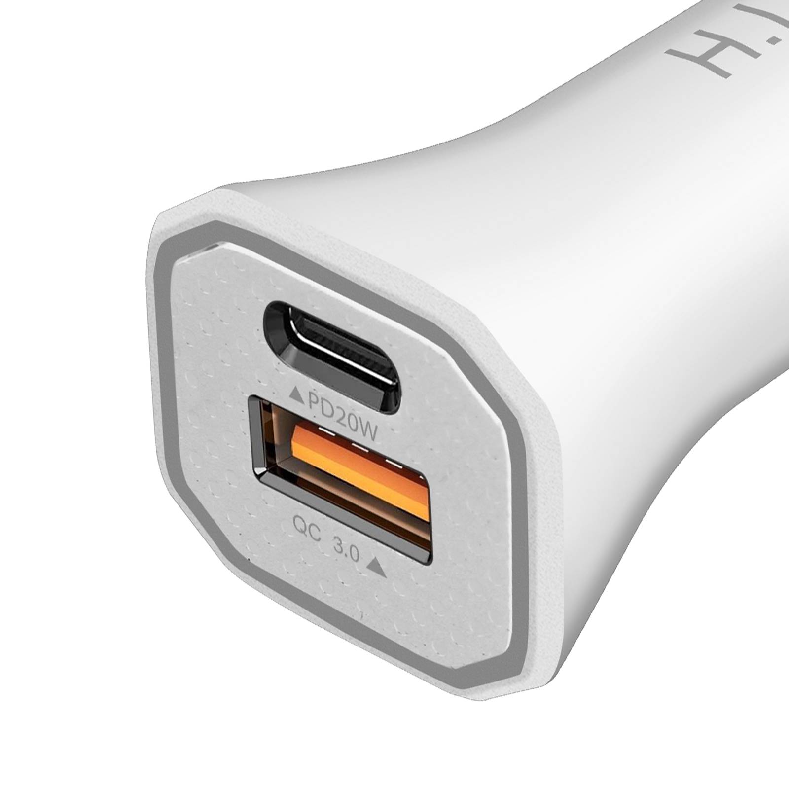 Chargeur Voiture avec Deux Ports USB 3.0 et USB-C Power Delivery-2