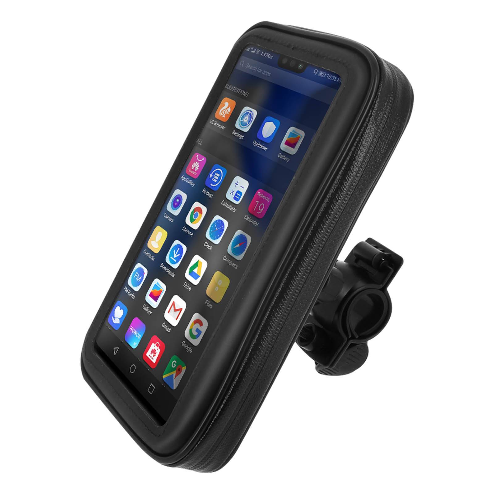 Support Vélo et Moto Smartphone Fixation guidon Housse étanche zippée-1