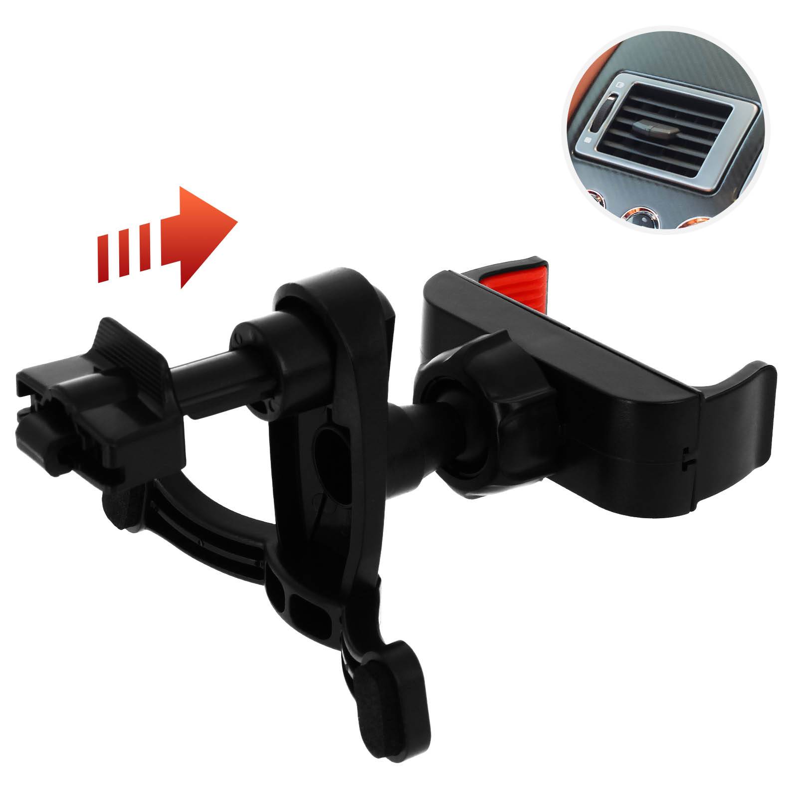 Support voiture rotatif 360° pour Smarttphone - grille d'aération-3