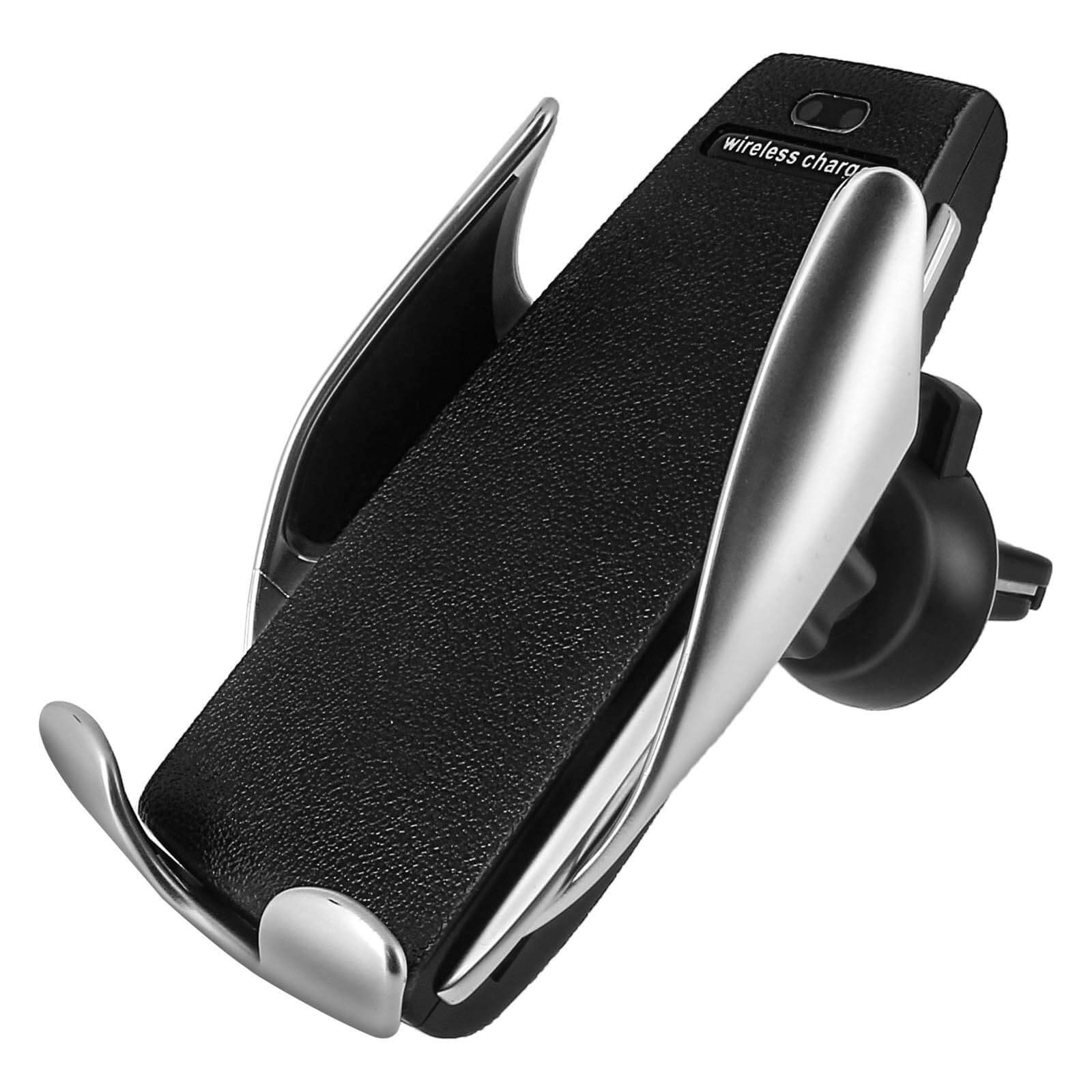 Support Voiture Grille d'aération Chargeur Qi 7.5W 10W Auto-ajustable-0