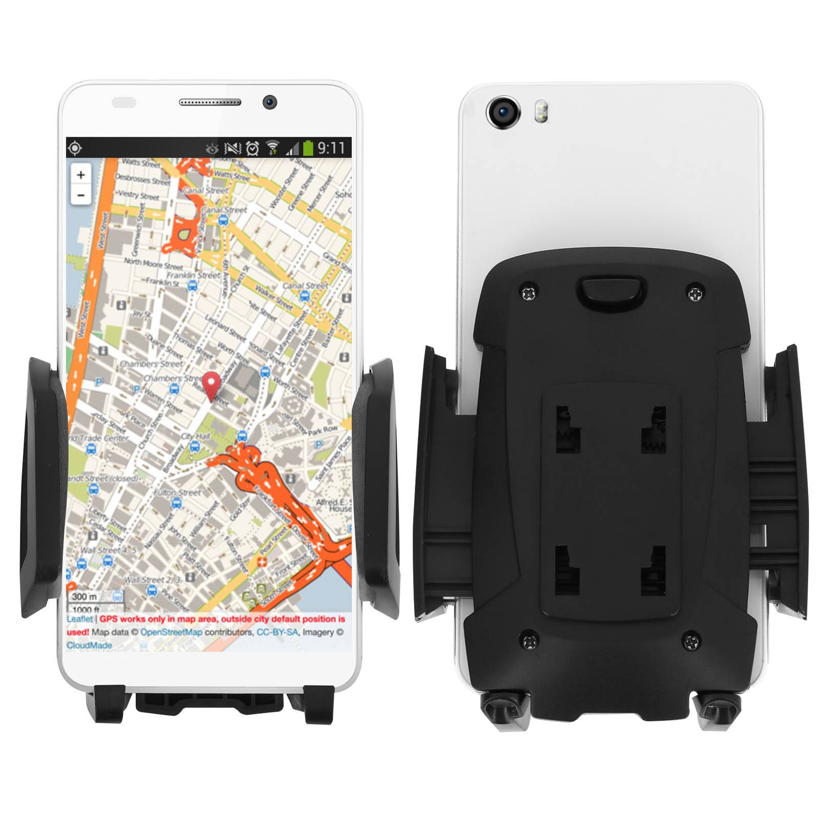 Support voiture rotatif 360° universel pour Smarttphone - grille d'aération-4