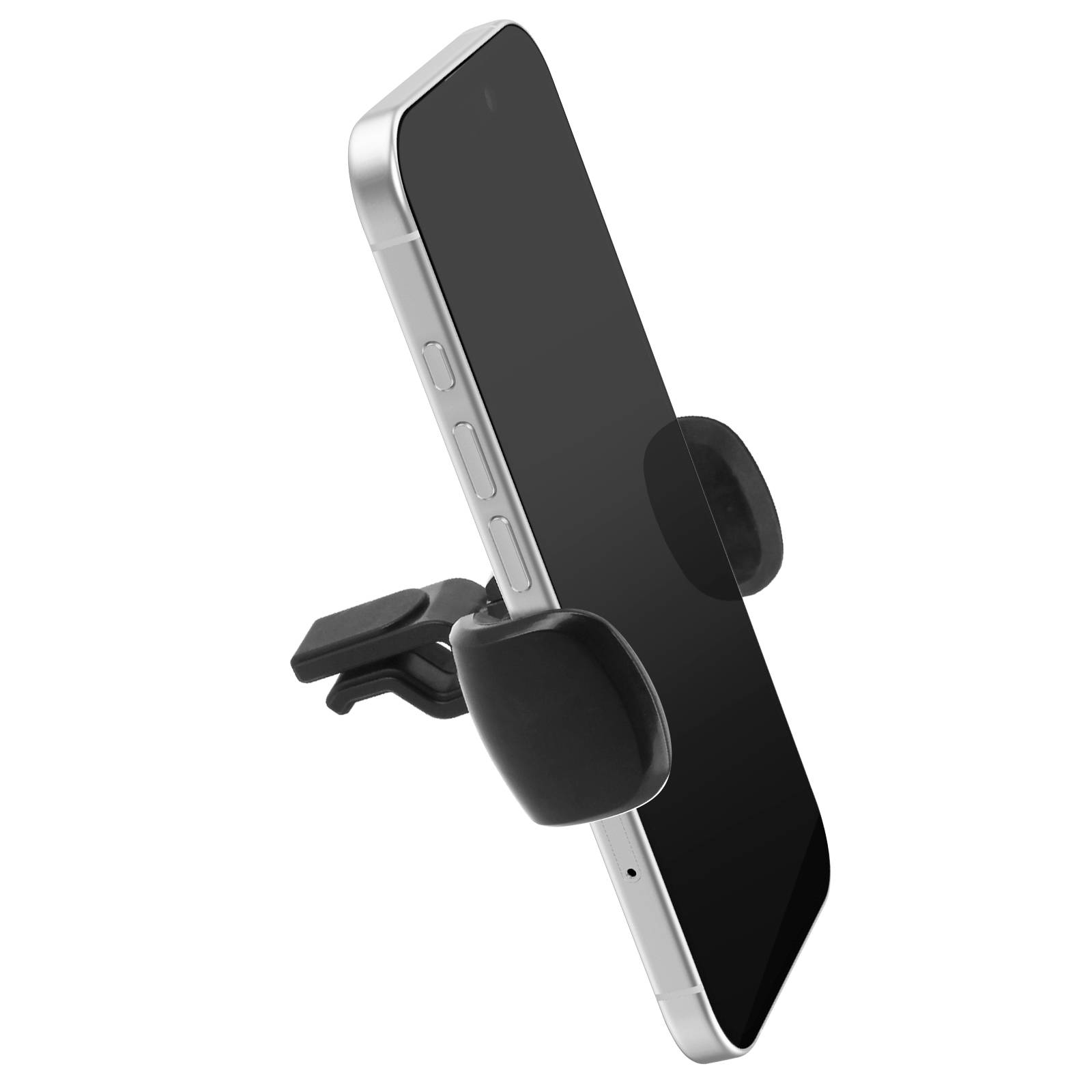Support Voiture Smartphone Fixation Grille D'Aération Rotatif 360°-1