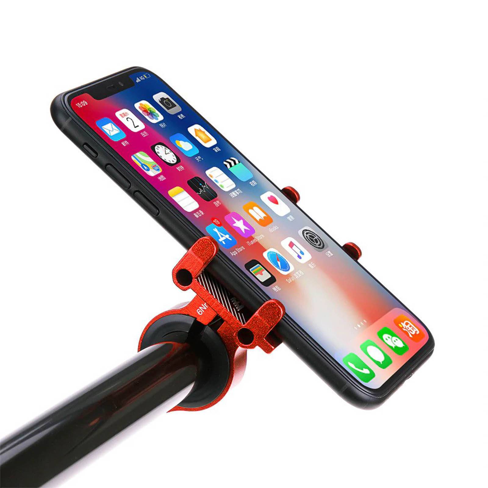 Support Vélo Smartphone 55 à 100mm de largeur Fixation Guidon Acier G-81-4