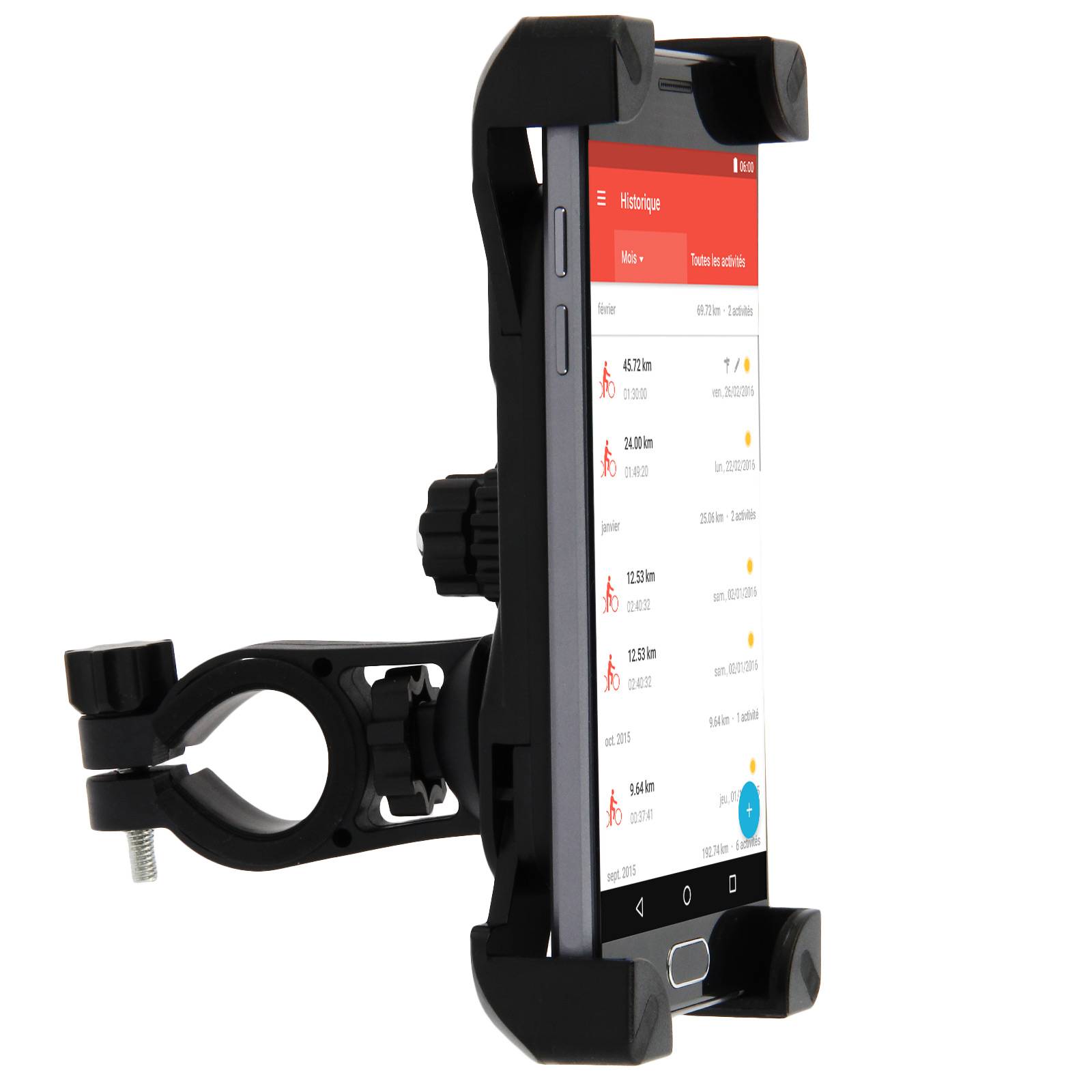 Support Smartphone pour vélo et VTT - Accroche sécurisée-0