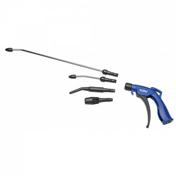 Pistolet à air + 4 soufflettes