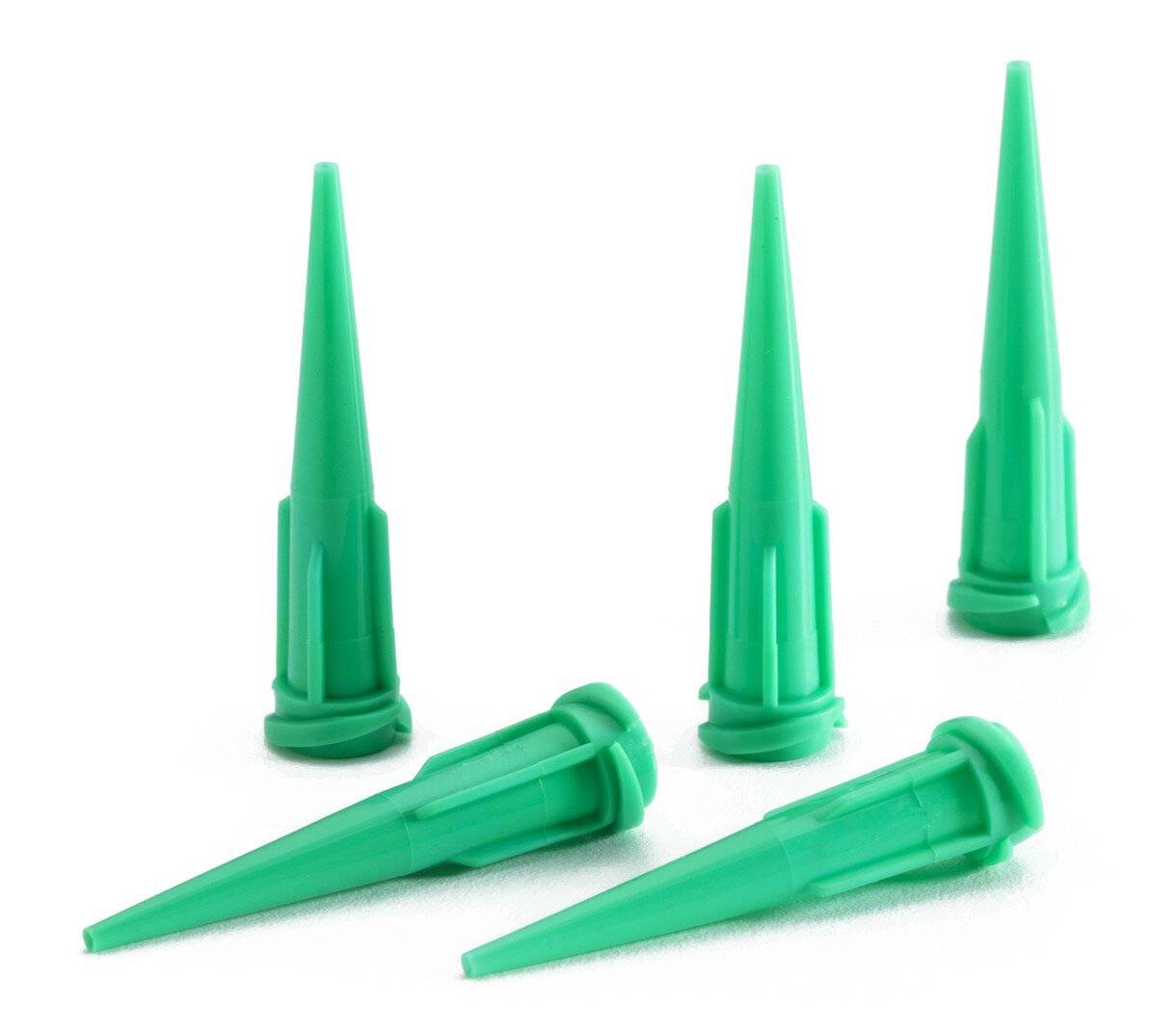 Aiguille de dosage, conique, opaque rigide, vert, D 18 mm-0