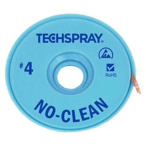 Cordon de dessoudage ESD NO CLEAN, bleu, largeur 2,5mm, longueur 30,5m-0