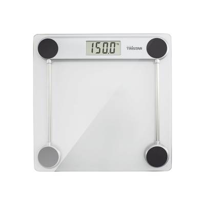 Tristar WG-2421 Pèse-personne numérique Plage de pesée (max.)=150 kg transparent 