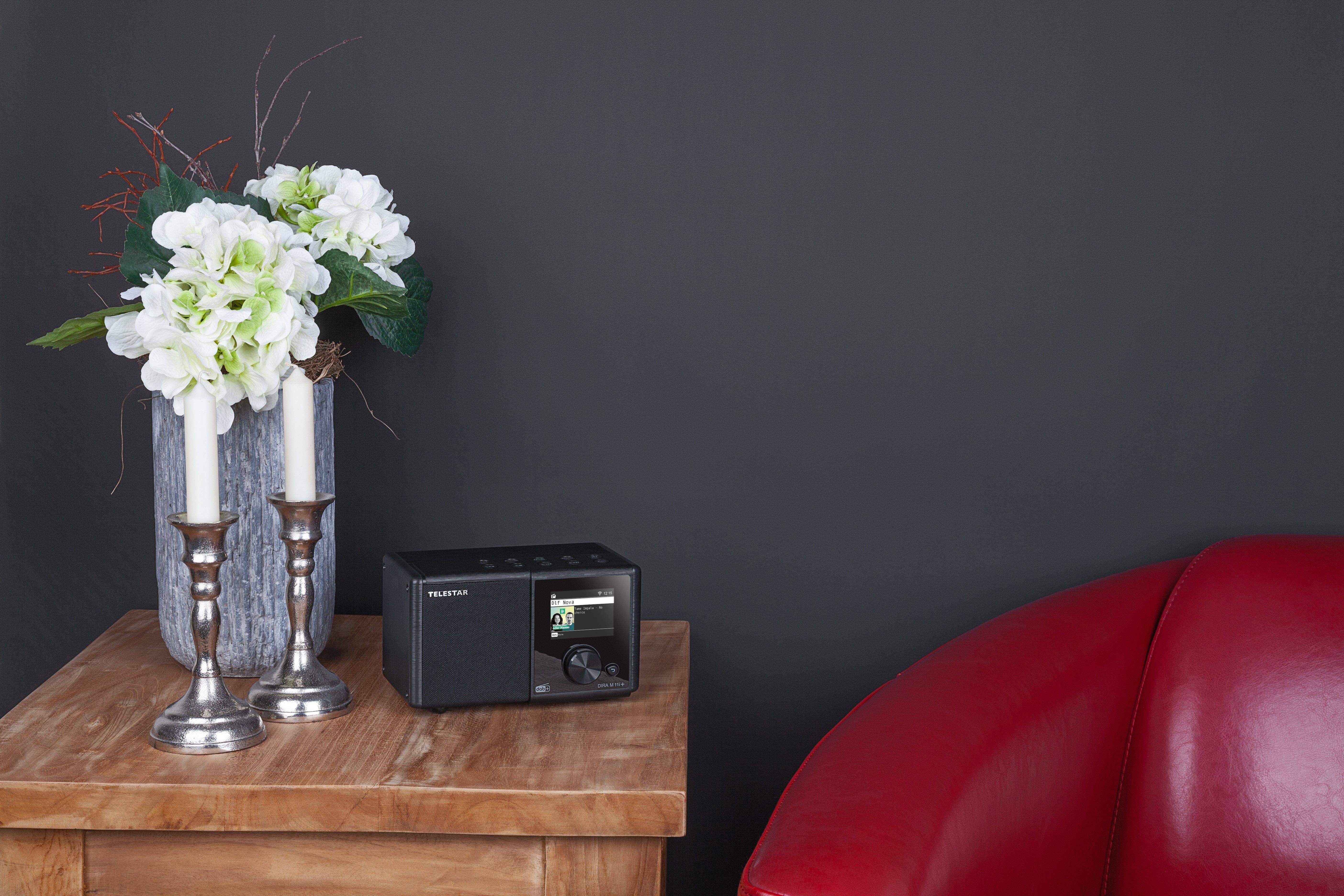 Image du symbole pour Radio DAB+ / FM / Internet / Bluetooth Compacte Multifonction DIRA M11i+