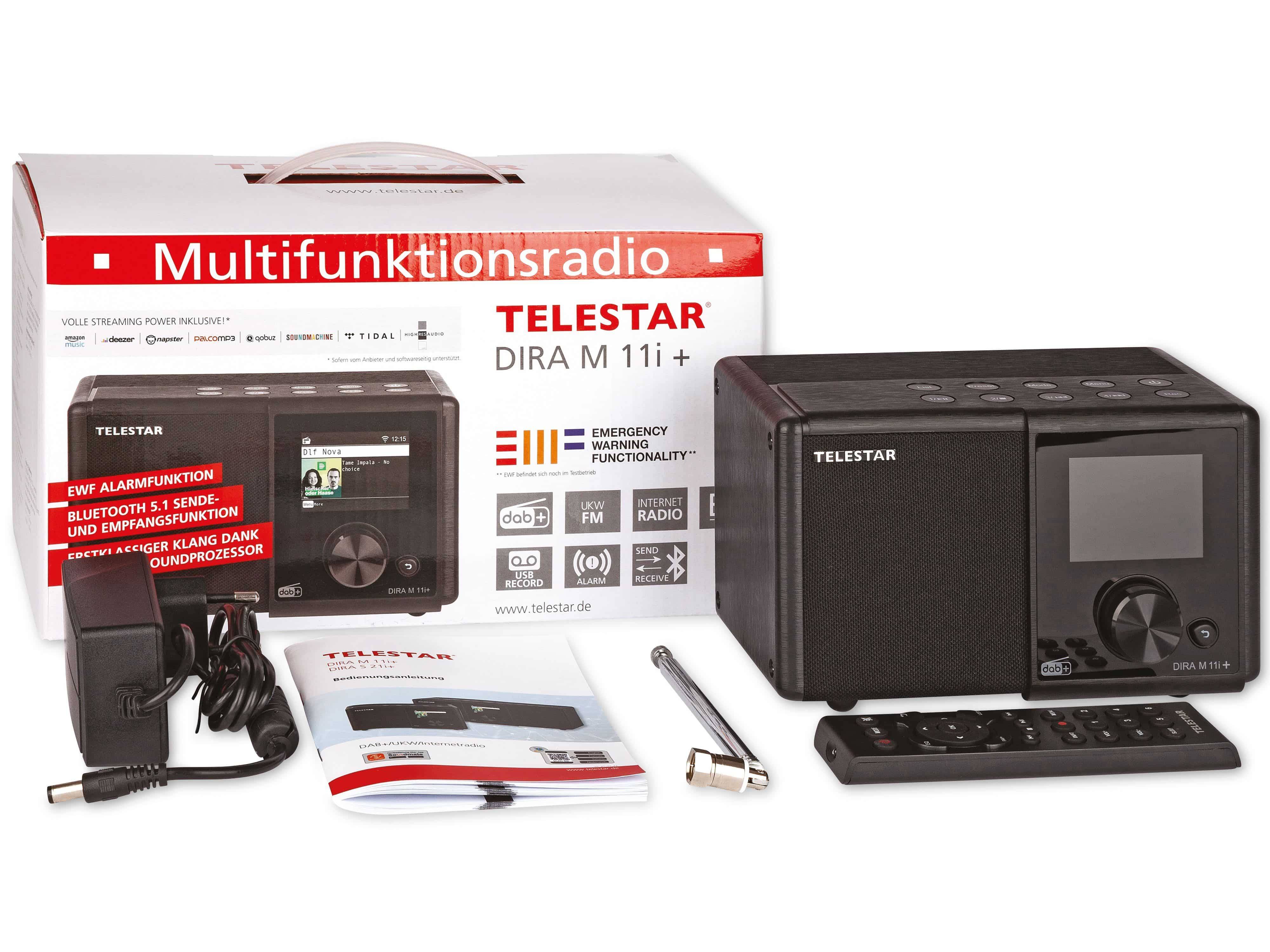 Image du symbole pour Radio DAB+ / FM / Internet / Bluetooth Compacte Multifonction DIRA M11i+