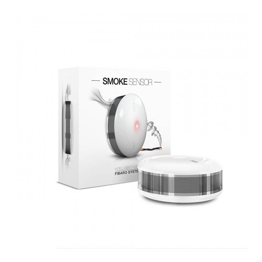 Détecteur de fumée Z-Wave+ - Smoke Sensor Fibaro-0