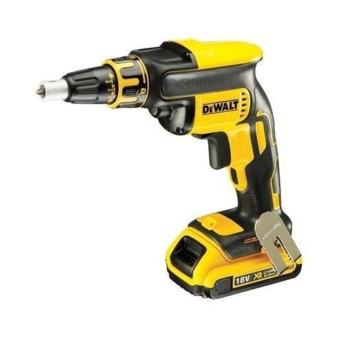 Visseuse à plaques de plâtre XR 18V 2Ah Li-Ion Brushless DEWALT - DCF620D2-QW-0