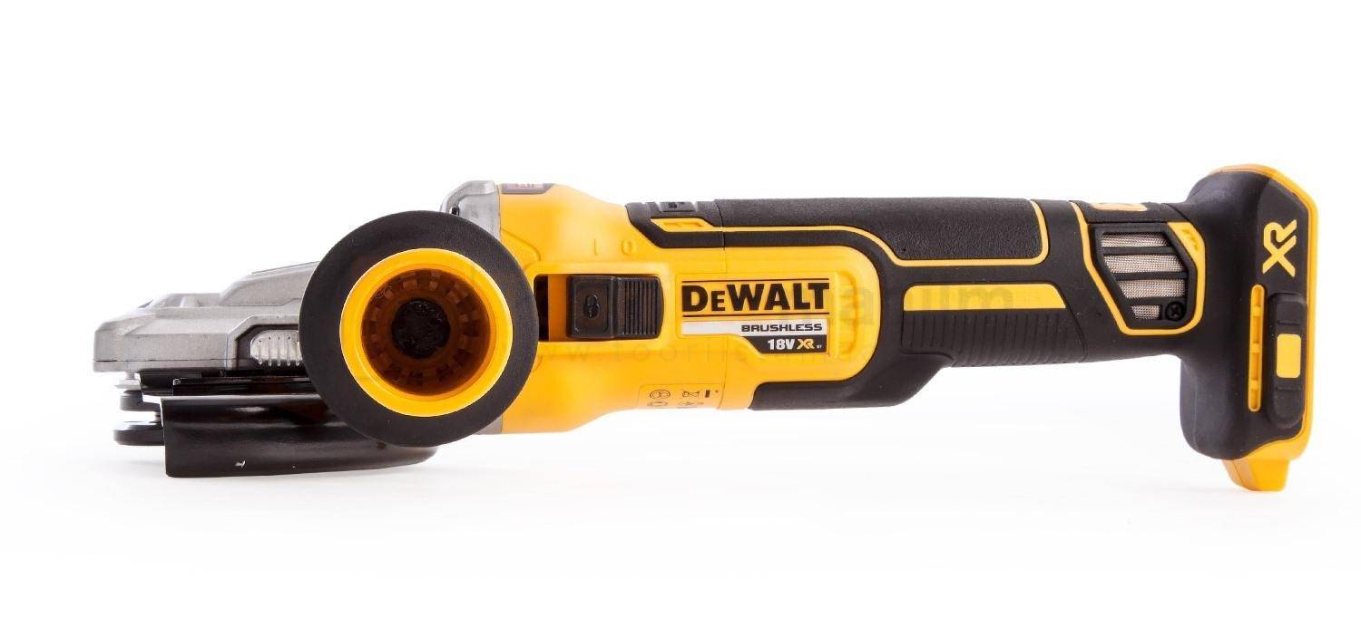 Meuleuse à tête plate XR 18V 125mm Brushless (sans batterie ni chargeur) - DEWALT - DCG405FN-XJ-3
