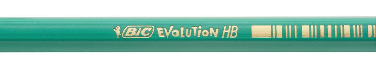 Crayon à papier Bic Ecolution HB - Boîte de 12-2