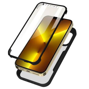 Coque pour iPhone 13 Pro Max Dos Plexiglas Avant Polymère Coin Renforcé