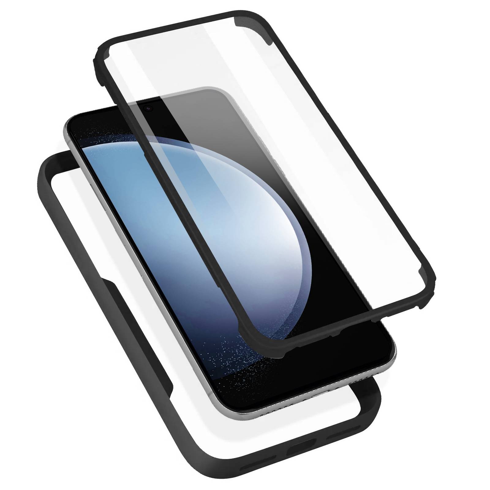 Coque pour iPhone XR Dos Plexiglas Avant Polymère Coins Renforcés-0