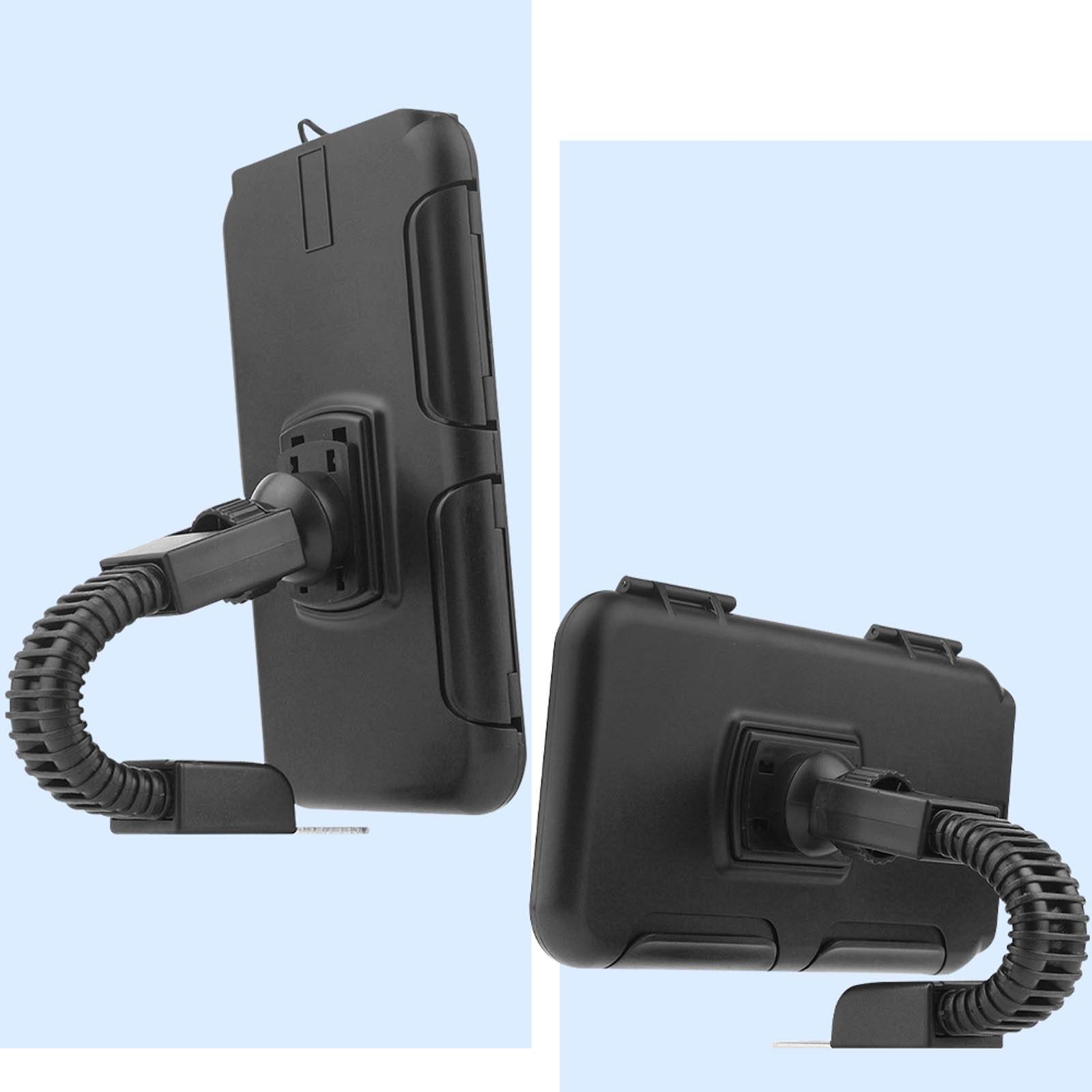 Support Rétroviseur pour Téléphone, Étanche avec Réglage Multi Angles-4
