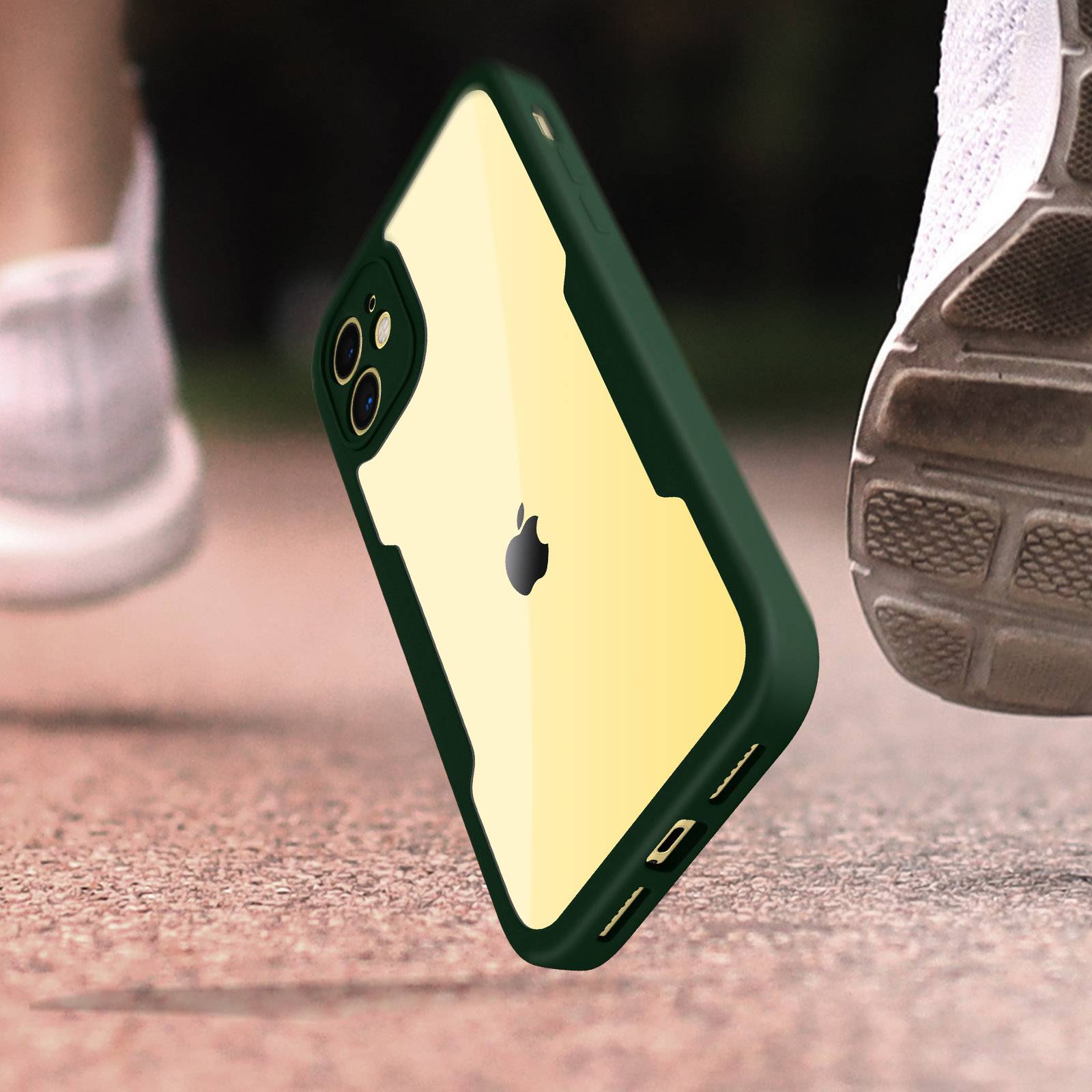 Coque pour iPhone 11 Dos Plexiglas Avant Polymère Coins Renforcés-3