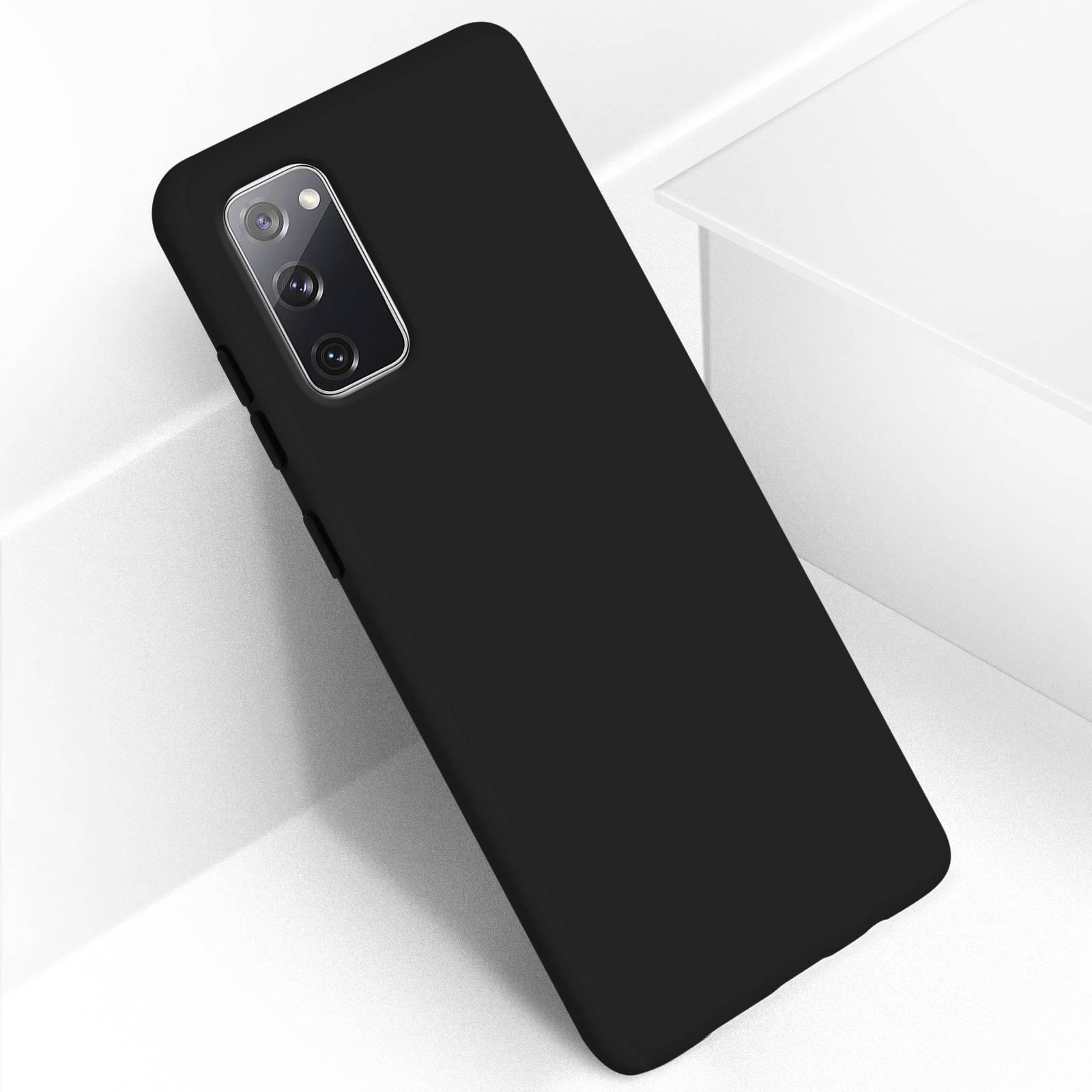 Coque pour Samsung Galaxy S20 FE Semi-rigide Soft Touch Compatible QI-1