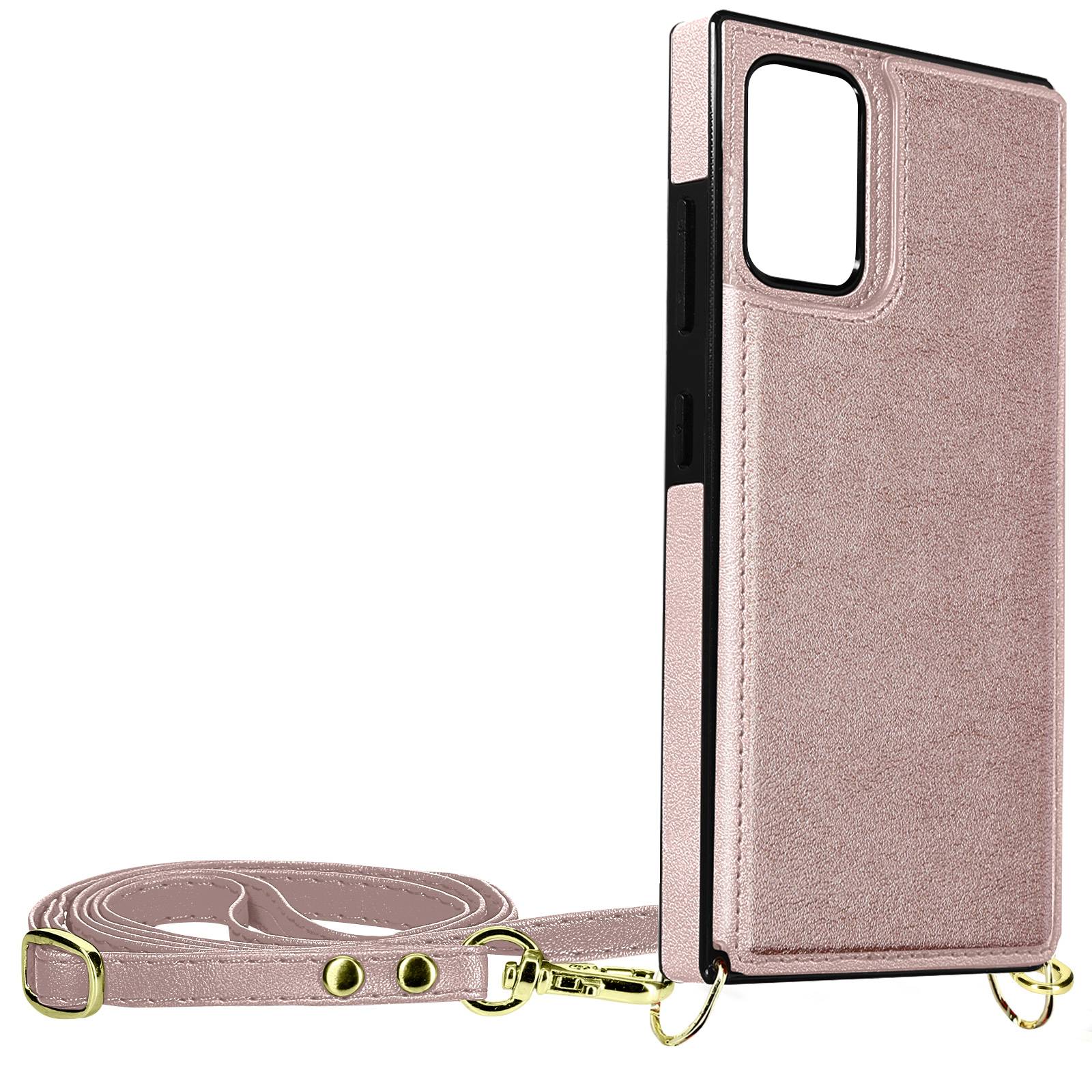 Coque Cordon pour Samsung Galaxy S20 FE avec Porte-cartes Support Vidéo Lanière-1