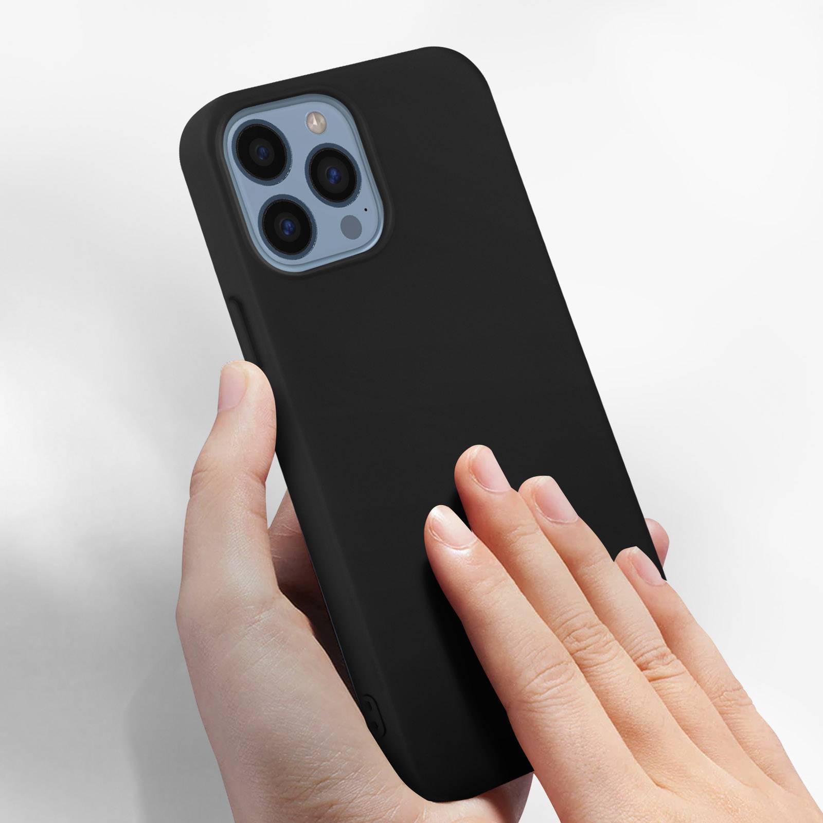 Coque pour iPhone 13 Pro Max Silicone Semi-rigide Finition Soft-touch-3