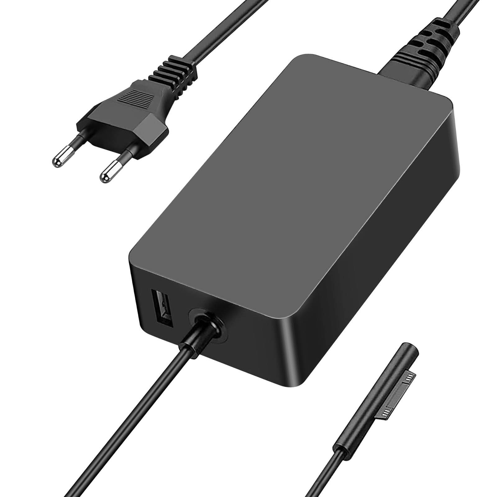 Chargeur Secteur 44W pour Microsoft Surface Pro 6 Surface Pro 5 et Surface Pro 4-0