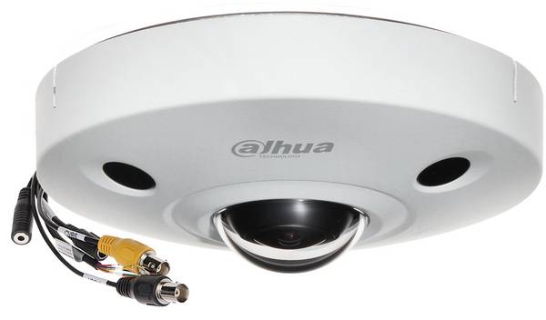 Caméra Fisheye panoramique 4K focale fixe IR 15 m