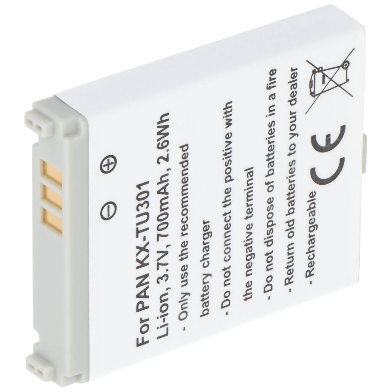 CGA-LB102, KX-TU301, KX-TU321, KX-TU325, KX-TU328, pile de réplique de AccuCell-1