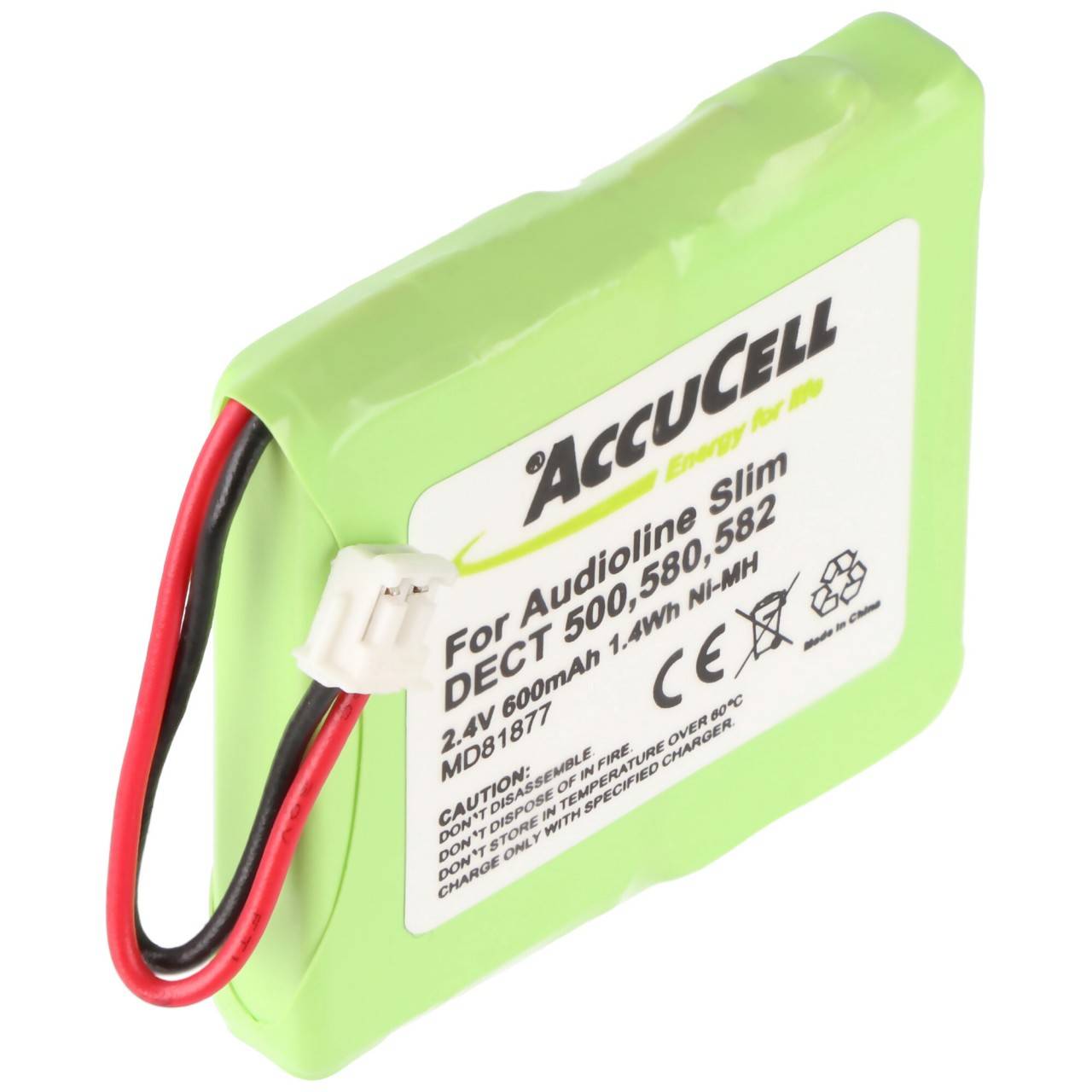 Batterie adaptable sur Medion MD81877, Audioline Slim 500, S63006-2