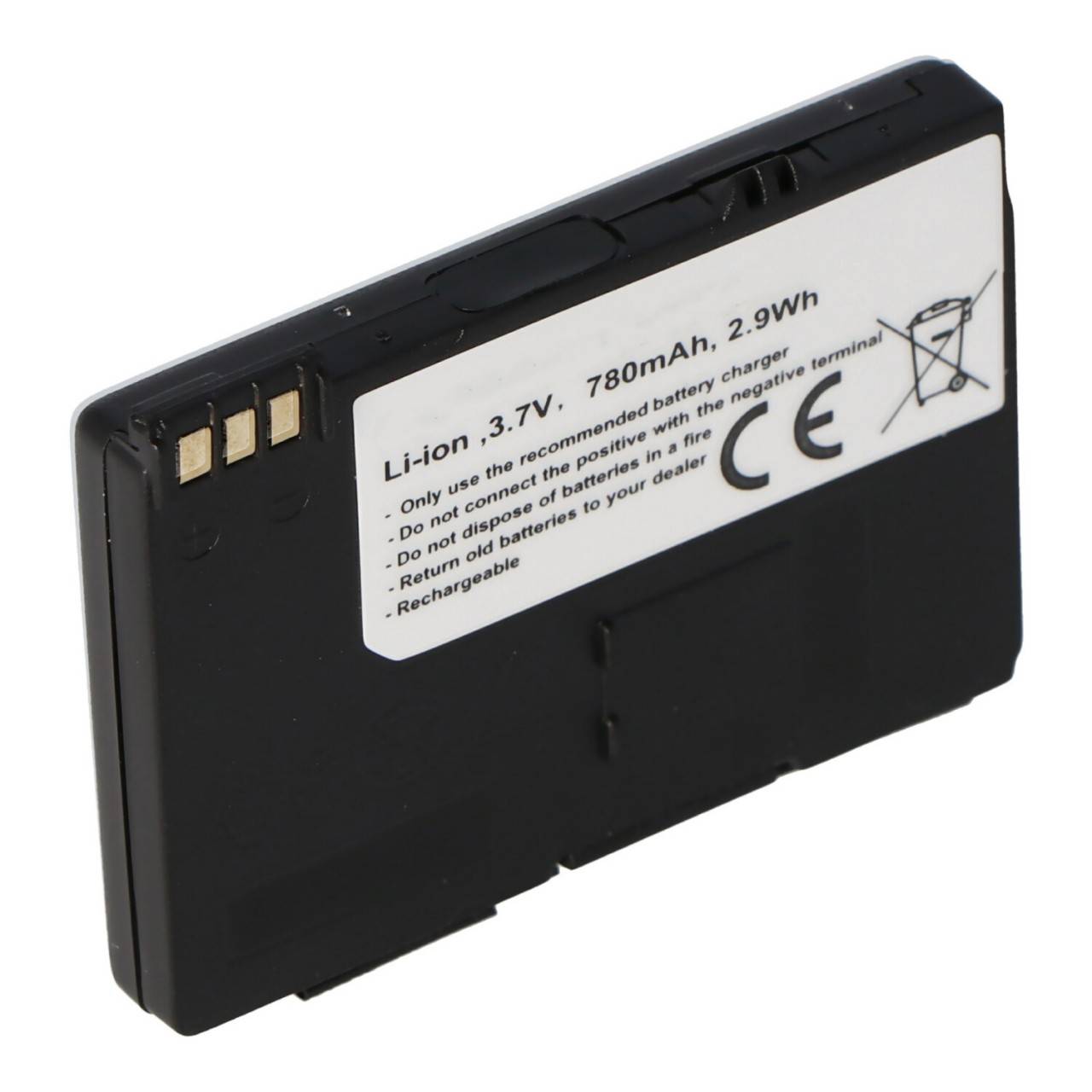 AccuCell batterie adaptée pour Siemens Gigaset S44, 780mAh-2