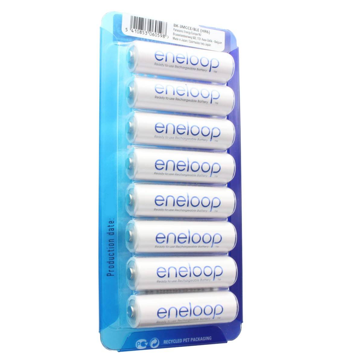 Panasonic eneloop HR-3UTGB 8 pièces et chargeur Ansmann Powerline8-2